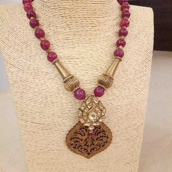 Kundan Pendant Mala