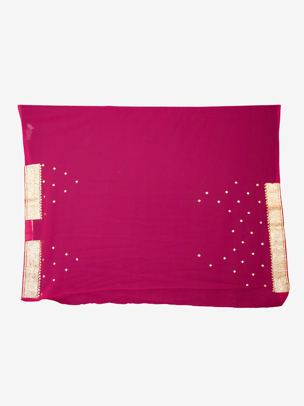 Designer Saree with Cut Dana & Beads by Shreekama